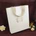 Ivory Invitation with Hand Bag Foiling Business Card Wedding Invitation Customized 